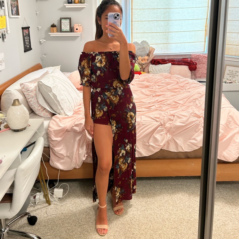 Floral 2 Piece Outfit
